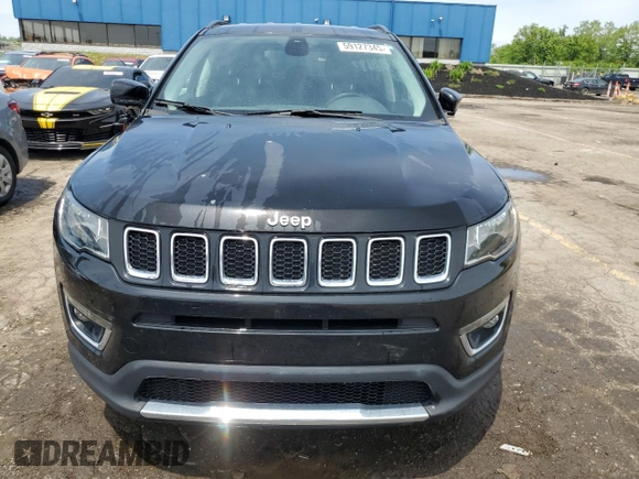 2019 Jeep Compass Limited with VIN 3C4NJDCB0KT740855, listed as a Copart auction lot 59127345 with 41,968 mi miles and Clean title. Bid and sale history available at DreamBid. Image 5.