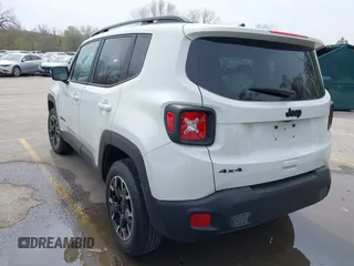 2023 Jeep Renegade Upland with VIN ZACNJDB18PPP66320, listed as a IAAI auction lot 41943959 with 30,804 mi miles and . Bid and sale history available at DreamBid. Image 3.