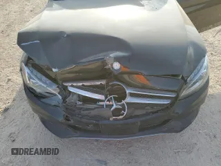2017 Mercedes-Benz C 300 with VIN WDDWF4KB5HR232055, listed as a Copart auction lot 52674055 with 124,598 mi miles and Salvage Title. Bid and sale history available at DreamBid. Image 11.