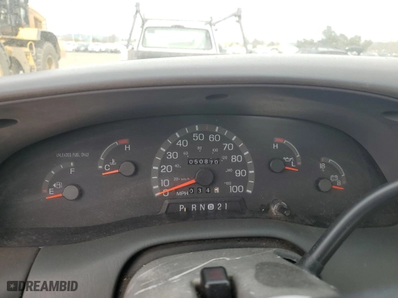 1997 Ford F-150 Standard with VIN 1FTDF1728VKA23017, listed as a Copart auction lot 47320825 with 50,870 mi miles and Clean Title. Bid and sale history available at carsss.com. Image 9.