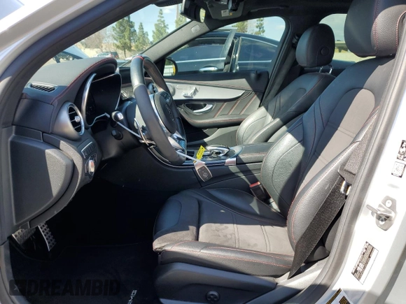 2020 Mercedes-Benz C 43 AMG z VIN W1KWF6EB1LR571590, wystawiony jako Copart lot #47194935 z przebiegiem 52 608 mil mil oraz Szkoda całkowita • Salvage title. Historia ofert i sprzedaży dostępna na DreamBid. Obrazek 7.