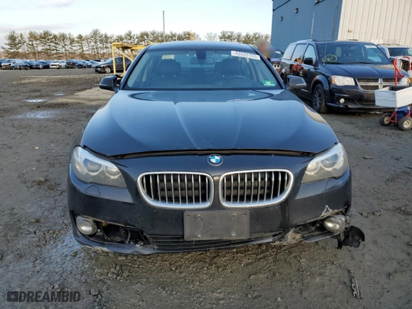 2015 BMW 5 Series 535i xDrive with VIN WBA5B3C50FD540763, listed as a Copart auction lot 43525155 with 167,434 mi miles and Salvage Title. Bid and sale history available at carsss.com. Image 5.