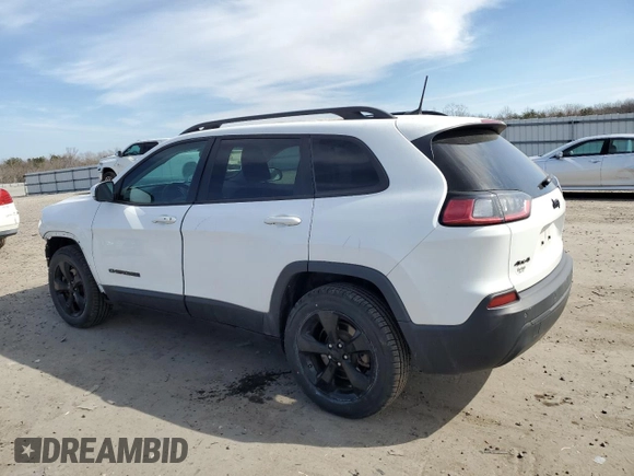 2019 Jeep Cherokee Latitude Plus with VIN 1C4PJMLB5KD294586, listed as a Copart auction lot 46509555 with 55,779 mi miles and Salvage title. Bid and sale history available at DreamBid. Image 2.