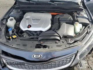 2015 Kia Optima Hybrid with VIN KNAGM4AD2F5077523, listed as a Copart auction lot 52994625 with 87,729 mi miles and Salvage Title. Bid and sale history available at carsss.com. Image 13.