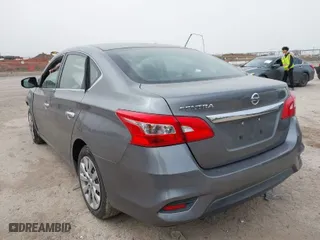 2017 Nissan Sentra SV with VIN 3N1AB7AP1HY252198, listed as a IAAI auction lot 41742228 with 222,902 mi miles. Bid and sale history available at carsss.com. Image 3.