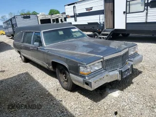 1991 Cadillac Brougham z VIN 1G6DW54E6MR718286, wystawiony jako Copart lot #54732145 z przebiegiem Nie podano mil oraz Tytuł czysty. Historia ofert i sprzedaży dostępna na DreamBid. Obrazek 4.