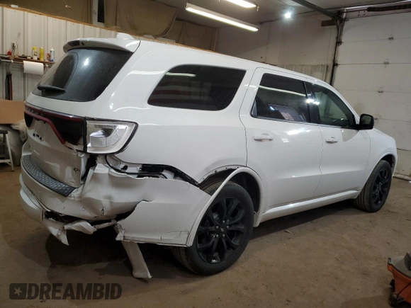 2019 Dodge Durango GT Plus with VIN 1C4RDJDG7KC560947, listed as a Copart auction lot 49088225 with 72,580 mi miles and Salvage Title. Bid and sale history available at DreamBid. Image 3.