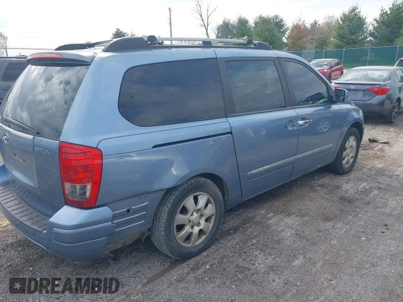 2007 Hyundai Entourage GLS with VIN KNDMC233676035708, listed as a IAAI auction lot 41904895 with 253,017 mi miles and . Bid and sale history available at DreamBid. Image 4.