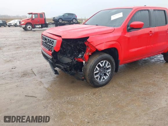 2022 Nissan Frontier S with VIN 1N6ED1EK4NN603339, listed as a IAAI auction lot 41482846 with 44,066 mi miles. Bid and sale history available at carsss.com. Image 6.