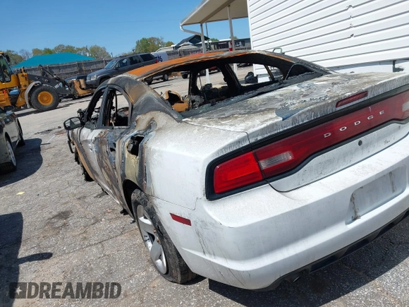 2014 Dodge Charger Police with VIN 2C3CDXAT0EH121251, listed as a IAAI auction lot 41940120 with Not Provided miles and . Bid and sale history available at DreamBid. Image 3.