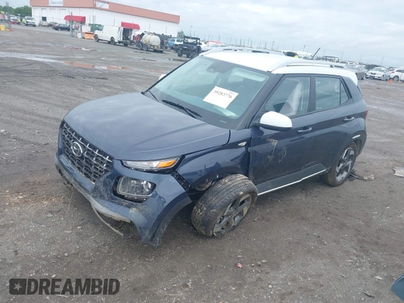 2024 Hyundai Venue SEL with VIN KMHRC8A32RU298638, listed as a IAAI auction lot 39283776 with 1,370 mi miles and . Bid and sale history available at DreamBid. Image 2.
