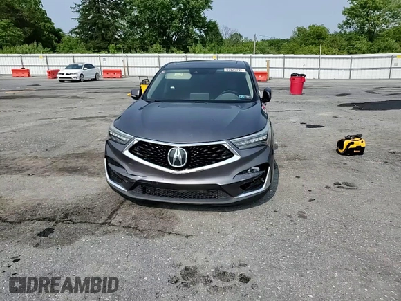 2019 Acura RDX Technology with VIN 5J8TC2H53KL017166, listed as a Copart auction lot 59025795 with 94,139 mi miles and Salvage title. Bid and sale history available at DreamBid. Image 14.