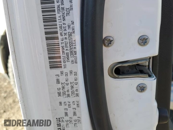2016 Ram 1500 Tradesman with VIN 1C6RR7KM2GS157962, listed as a Copart auction lot 79109704 with 156,866 mi miles and Clean title. Bid and sale history available at DreamBid. Image 12.