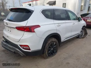 2020 Hyundai Santa Fe SEL with VIN 5NMS33AD7LH241237, listed as a IAAI auction lot 41631072 with 95,350 mi miles. Bid and sale history available at carsss.com. Image 4.