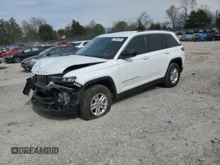 2022 Jeep Grand Cherokee Laredo with VIN 1C4RJHAG5N8573273, listed as a Copart auction lot 51544235 with 79,690 mi miles and Salvage title. Bid and sale history available at DreamBid. Image 1.