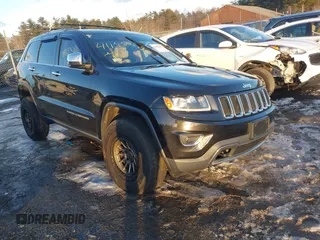 2014 Jeep Grand Cherokee Limited with VIN 1C4RJFBG5EC103342, listed as a IAAI auction lot 41195465 with 126,543 mi miles and . Bid and sale history available at DreamBid. Image 1.