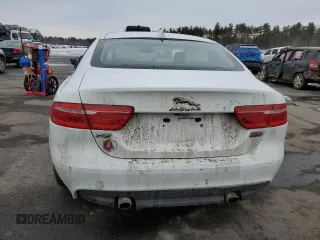 2019 Jaguar XE 25t Premium with VIN SAJAJ4FX0KCP50143, listed as a Copart auction lot 46303155 with 111,621 mi miles and Salvage Title. Bid and sale history available at DreamBid. Image 6.