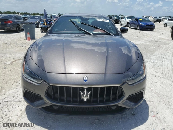 2023 Maserati Ghibli Modena with VIN ZAM57YSM8PX428749, listed as a Copart auction lot 64567564 with 0 mi miles and Salvage Title. Bid and sale history available at carsss.com. Image 5.