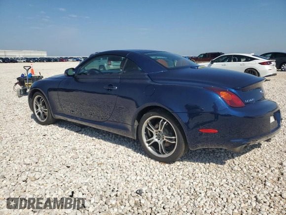 2004 Lexus SC 430 z VIN JTHFN48Y040056666, wystawiony jako Copart lot #55772965 z przebiegiem 128 381 mil mil oraz Szkoda całkowita • Salvage title. Historia ofert i sprzedaży dostępna na DreamBid. Obrazek 2.