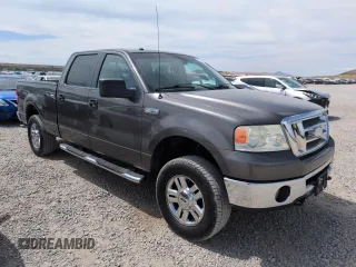 2007 Ford F-150 XLT with VIN 1FTPW14V97KD18755, listed as a Copart auction lot 59716275 with 163,029 mi miles and Clean title. Bid and sale history available at DreamBid. Image 4.