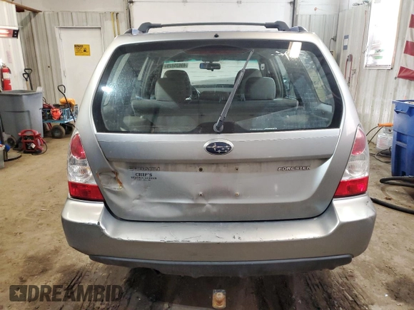 2007 Subaru Forester X w/Premium Pkg with VIN JF1SG65617H725287, listed as a Copart auction lot 49635825 with 231,247 mi miles and Salvage Title. Bid and sale history available at carsss.com. Image 6.