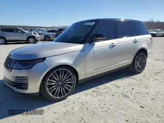 2019 Land Rover Range Rover z VIN SALGS2RE4KA535342, wystawiony jako Copart lot #48017975 z przebiegiem 62 133 mil mil oraz Szkoda całkowita • Salvage title. Historia ofert i sprzedaży dostępna na DreamBid. Obrazek 1.