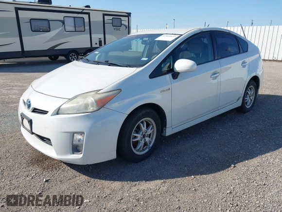 2010 Toyota Prius II with VIN JTDKN3DU3A0135421, listed as a IAAI auction lot 41935937 with 148,840 mi miles and . Bid and sale history available at DreamBid. Image 2.