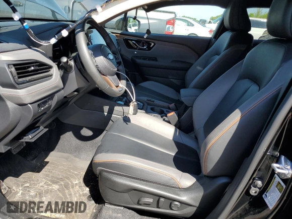 2025 Subaru Forester Special Sports with VIN JF2SLDHC1SH402377, listed as a Copart auction lot 55293885 with 10,080 mi miles and Salvage title. Bid and sale history available at DreamBid. Image 7.