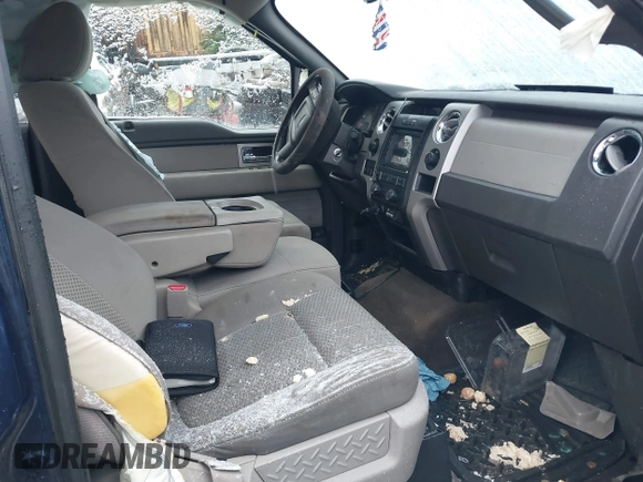 2010 Ford F-150 XL with VIN 1FTFW1EV7AFB50429, listed as a IAAI auction lot 40956419 with 1 mi miles. Bid and sale history available at carsss.com. Image 5.