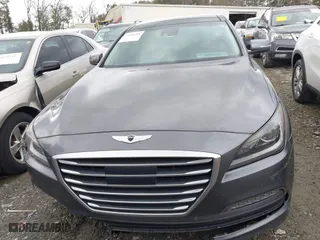 2015 Hyundai Genesis 5.0L with VIN KMHGN4JF7FU076421, listed as a IAAI auction lot 41698201 with 68,672 mi miles. Bid and sale history available at carsss.com. Image 12.