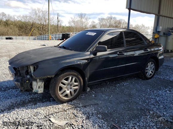 2006 Subaru Impreza Sedan i with VIN JF1GD67626H510978, listed as a Copart auction lot 45274225 with 142,405 mi miles and Salvage Title. Bid and sale history available at carsss.com. Image 1.