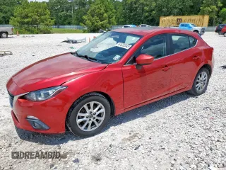 2016 Mazda 3 i Touring with VIN 3MZBM1L78GM325284, listed as a Copart auction lot 61533345 with 88,971 mi miles and Salvage title. Bid and sale history available at DreamBid. Image 1.