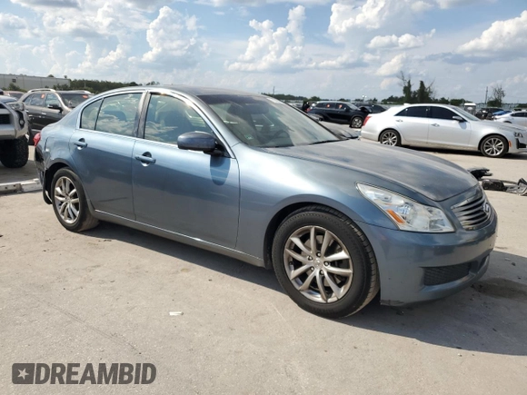 2008 Infiniti G35 with VIN JNKBV61E98M205584, listed as a Copart auction lot 71397924 with 152,266 mi miles and Salvage Title. Bid and sale history available at DreamBid. Image 4.