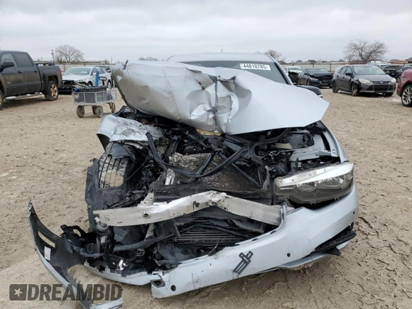 2016 BMW 3 Series 328i with VIN WBA8E9G55GNU29218, listed as a Copart auction lot 44810785 with 0 mi miles and Salvage Title. Bid and sale history available at carsss.com. Image 5.
