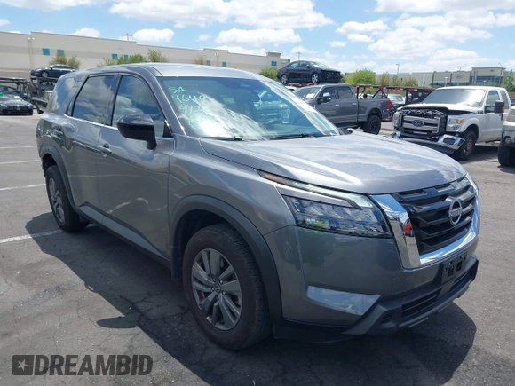 2024 Nissan Pathfinder S with VIN 5N1DR3AA3RC296378, listed as a IAAI auction lot 42249673 with 10,309 mi miles and . Bid and sale history available at DreamBid. Image 14.