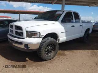 2005 Dodge 1500 SLT with VIN 1D7HU18DX5J582118, listed as a IAAI auction lot 42026954 with 320,123 mi miles. Bid and sale history available at carsss.com. Image 2.