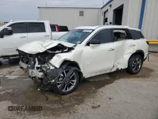 2023 Infiniti QX60 Luxe с VIN 5N1DL1FR4PC353091, выставлен на аукционе Copart как лот 82034444 с пробегом Не указан миль и Списание • Salvage title. История ставок и продаж доступна на DreamBid. Изображение 1.