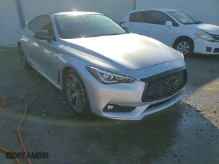 2017 Infiniti Q60 Sport with VIN JN1EV7EL8HM554655, listed as a Copart auction lot 45550155 with 56,386 mi miles and Salvage Title. Bid and sale history available at carsss.com. Image 13.