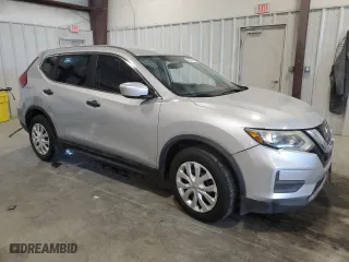 2017 Nissan Rogue S with VIN 5N1AT2MT3HC845474, listed as a Copart auction lot 52734115 with 123,666 mi miles and Clean Title. Bid and sale history available at carsss.com. Image 4.