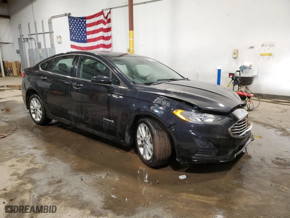 2019 Ford Fusion Hybrid SE with VIN 3FA6P0LU2KR118936, listed as a Copart auction lot 43375225 with 88,189 mi miles and Clean Title. Bid and sale history available at carsss.com. Image 4.
