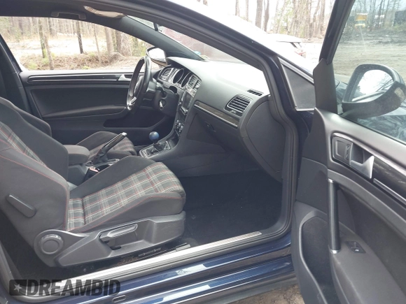 2016 Volkswagen Golf GTI S with VIN 3VWYT7AU1GM037714, listed as a IAAI auction lot 41840958 with 92,170 mi miles. Bid and sale history available at carsss.com. Image 5.