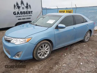 2012 Toyota Camry L with VIN 4T4BF1FK8CR187251, listed as a IAAI auction lot 41711955 with 110,044 mi miles. Bid and sale history available at carsss.com. Image 2.