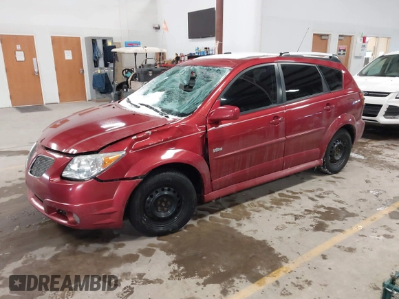 2007 Pontiac Vibe with VIN 5Y2SL65887Z439292, listed as a IAAI auction lot 41610824 with 102,379 mi miles. Bid and sale history available at carsss.com. Image 17.