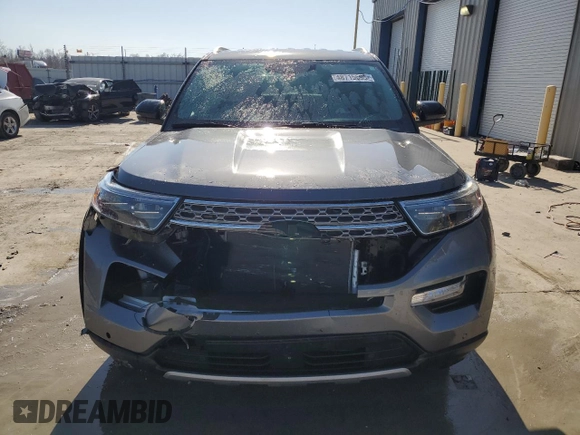 2022 Ford Explorer Limited with VIN 1FMSK8FH0NGA36554, listed as a Copart auction lot 48715595 with 38,536 mi miles and Salvage Title. Bid and sale history available at carsss.com. Image 5.