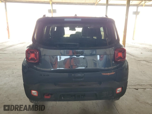 2023 Jeep Renegade Trailhawk with VIN ZACNJDC17PPP24879, listed as a Copart auction lot 63214175 with 7,553 mi miles and Clean title. Bid and sale history available at DreamBid. Image 6.