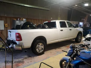 2023 Ram 2500 Tradesman with VIN 3C6UR5HJ4PG633843, listed as a Copart auction lot 85877704 with 43,100 mi miles and Salvage Title. Bid and sale history available at carsss.com. Image 3.