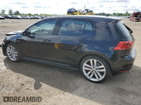 2015 Volkswagen Golf GTI Autobahn w/Performance Pkg with VIN 3VW447AUXFM097985, listed as a Copart auction lot 56758804 with 187,493 mi miles. Bid and sale history available at carsss.com. Image 2.