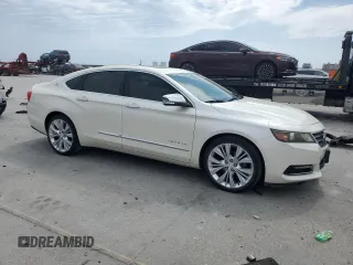 2014 Chevrolet Impala LTZ with VIN 1G1155S39EU144262, listed as a Copart auction lot 50677645 with 69,957 mi miles and Salvage Title. Bid and sale history available at DreamBid. Image 4.