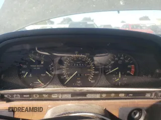 1988 Mercedes-Benz 420 with VIN WDBCA35D5JA388327, listed as a Copart auction lot 74394414 with 299,950 mi miles and Salvage Title. Bid and sale history available at carsss.com. Image 9.