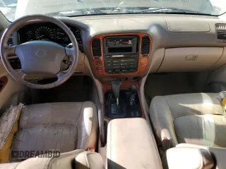 1999 Lexus LX 470 z VIN JT6HT00W0X0069481, wystawiony jako Copart lot #43588185 z przebiegiem 297 554 mil mil oraz Szkoda całkowita • Salvage title. Historia ofert i sprzedaży dostępna na DreamBid. Obrazek 8.